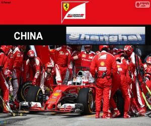 пазл S.Vettel 2016 китайский Гран при